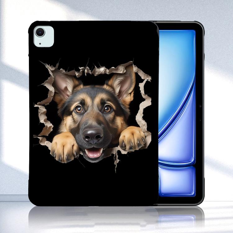 Custodia per tablet in TPU con motivo a colori, For iPad Air 13 2026 / 2025 / 2024, For iPad Air 11 2026 / 2025 / 2024