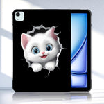 Custodia per tablet in TPU con motivo a colori, For iPad Air 13 2026 / 2025 / 2024, For iPad Air 11 2026 / 2025 / 2024