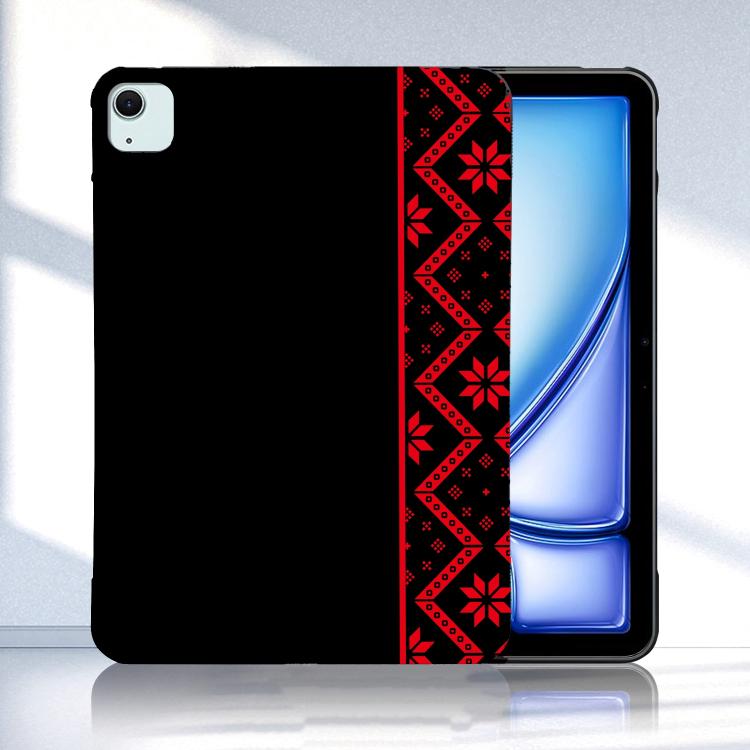 Custodia per tablet in TPU con motivo a colori, For iPad Air 13 2026 / 2025 / 2024, For iPad Air 11 2026 / 2025 / 2024