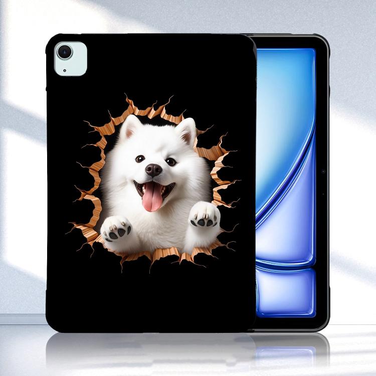 Custodia per tablet in TPU con motivo a colori, For iPad Air 13 2026 / 2025 / 2024, For iPad Air 11 2026 / 2025 / 2024