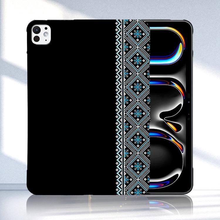 Custodia per tablet in TPU con motivo a colori, For iPad Pro 13 2025 / 2024, For iPad Pro 11 2025 / 2024