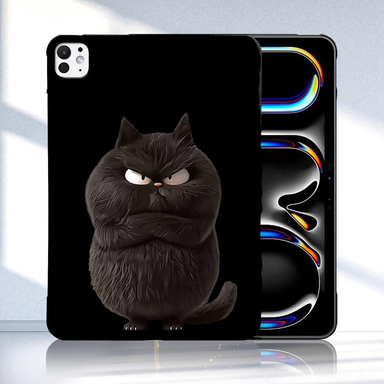 Custodia per tablet in TPU con motivo a colori, For iPad Pro 13 2025 / 2024, For iPad Pro 11 2025 / 2024