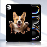 Custodia per tablet in TPU con motivo a colori, For iPad Pro 13 2025 / 2024, For iPad Pro 11 2025 / 2024