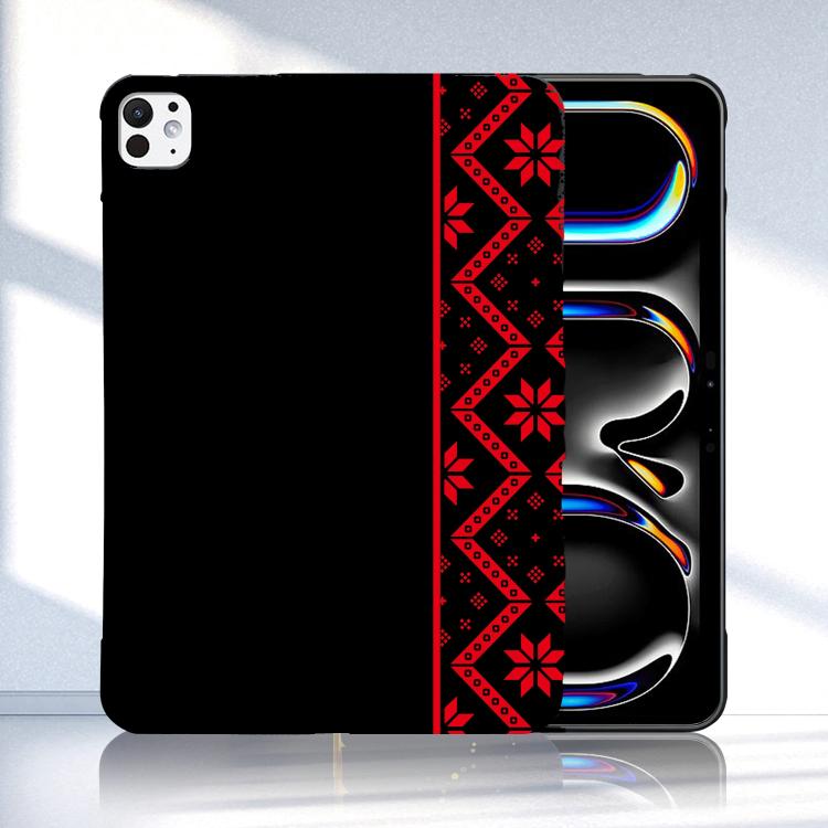 Custodia per tablet in TPU con motivo a colori, For iPad Pro 13 2025 / 2024, For iPad Pro 11 2025 / 2024