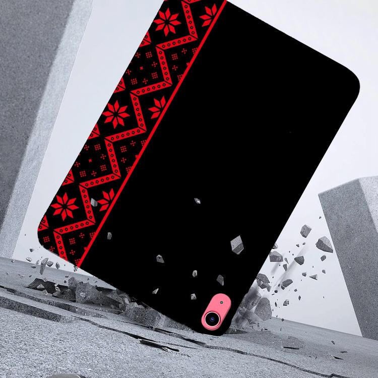 Custodia per tablet in TPU con motivo a colori, For iPad 2025 / 2022, For iPad mini 2024 / mini 6