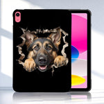 Custodia per tablet in TPU con motivo a colori, For iPad 2025 / 2022, For iPad mini 2024 / mini 6