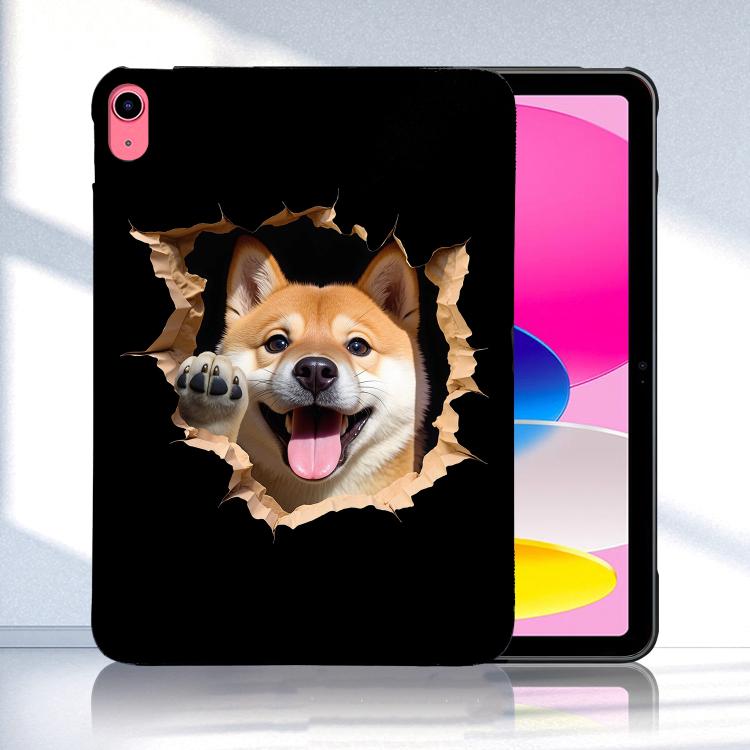 Custodia per tablet in TPU con motivo a colori, For iPad 2025 / 2022, For iPad mini 2024 / mini 6