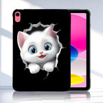 Custodia per tablet in TPU con motivo a colori, For iPad 2025 / 2022, For iPad mini 2024 / mini 6