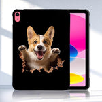 Custodia per tablet in TPU con motivo a colori, For iPad 2025 / 2022, For iPad mini 2024 / mini 6