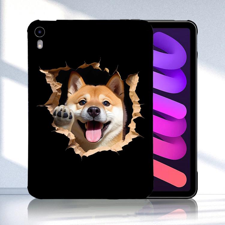 Custodia per tablet in TPU con motivo a colori, For iPad 2025 / 2022, For iPad mini 2024 / mini 6