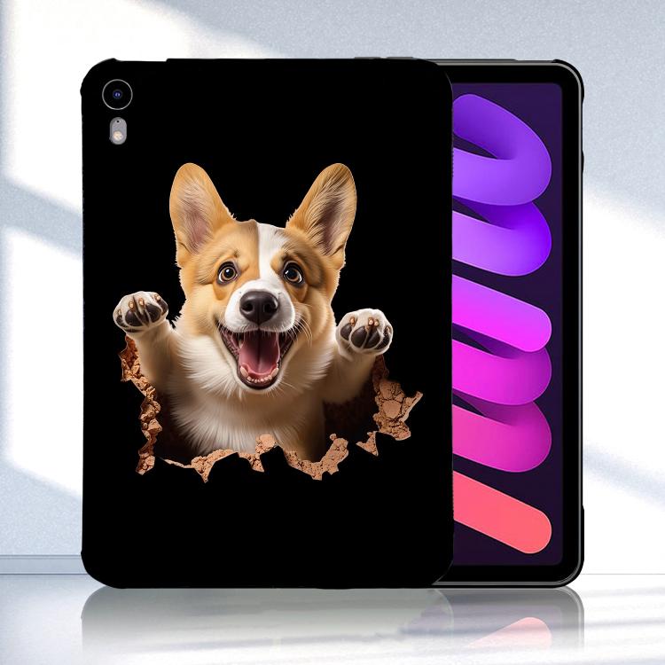 Custodia per tablet in TPU con motivo a colori, For iPad 2025 / 2022, For iPad mini 2024 / mini 6