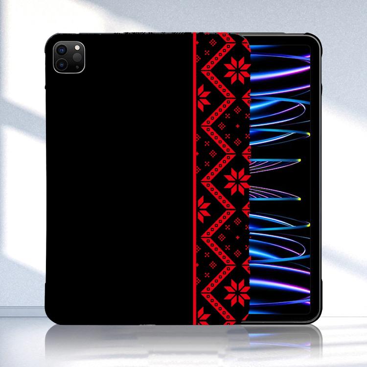 Custodia per tablet in TPU con motivo a colori, For iPad Pro 12.9 2022 / 2021 / 2020, For iPad Pro 11 2022 / 2021 / 2020
