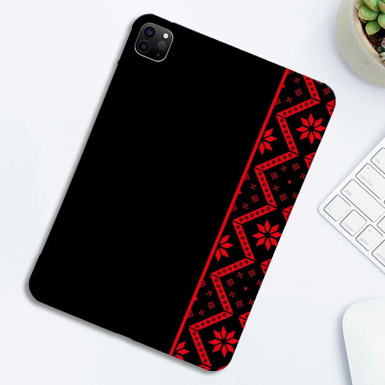 Custodia per tablet in TPU con motivo a colori, For iPad Pro 12.9 2022 / 2021 / 2020, For iPad Pro 11 2022 / 2021 / 2020