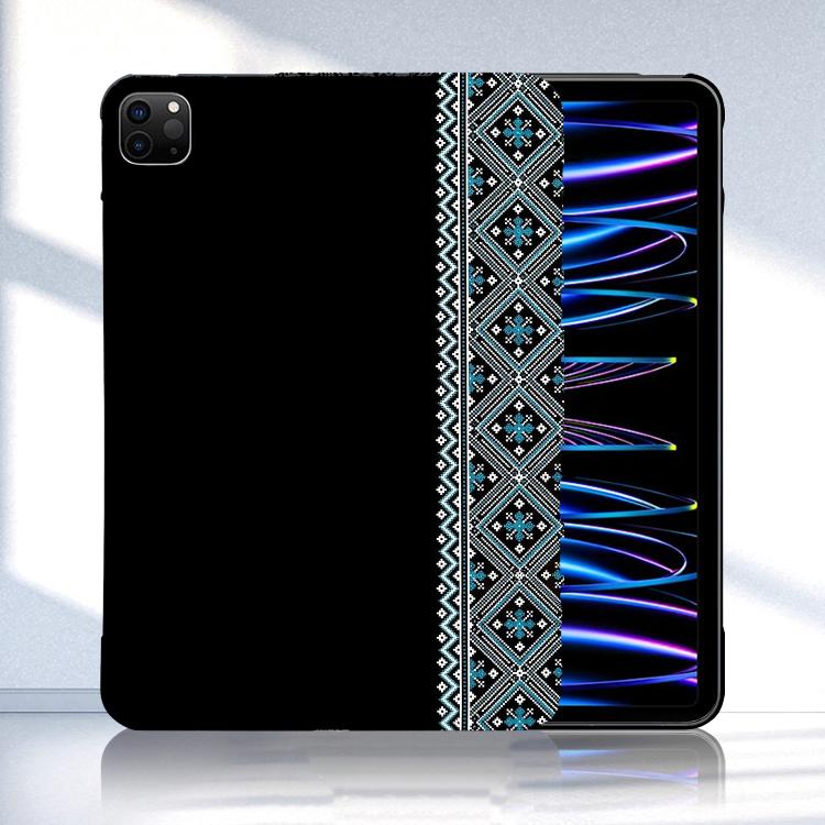 Custodia per tablet in TPU con motivo a colori, For iPad Pro 12.9 2022 / 2021 / 2020, For iPad Pro 11 2022 / 2021 / 2020