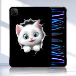 Custodia per tablet in TPU con motivo a colori, For iPad Pro 12.9 2022 / 2021 / 2020, For iPad Pro 11 2022 / 2021 / 2020