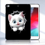 Custodia per tablet in TPU con motivo a colori, For iPad 10.2 2021 / 2020 / Air 10.5 2019, For iPad mini 5 / 4