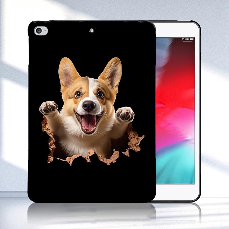 Custodia per tablet in TPU con motivo a colori, For iPad 10.2 2021 / 2020 / Air 10.5 2019, For iPad mini 5 / 4