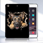 Custodia per tablet in TPU con motivo a colori, For iPad Air / Air 2 / 9.7 2017 / 2018, For iPad mini 3 / 2 / 1