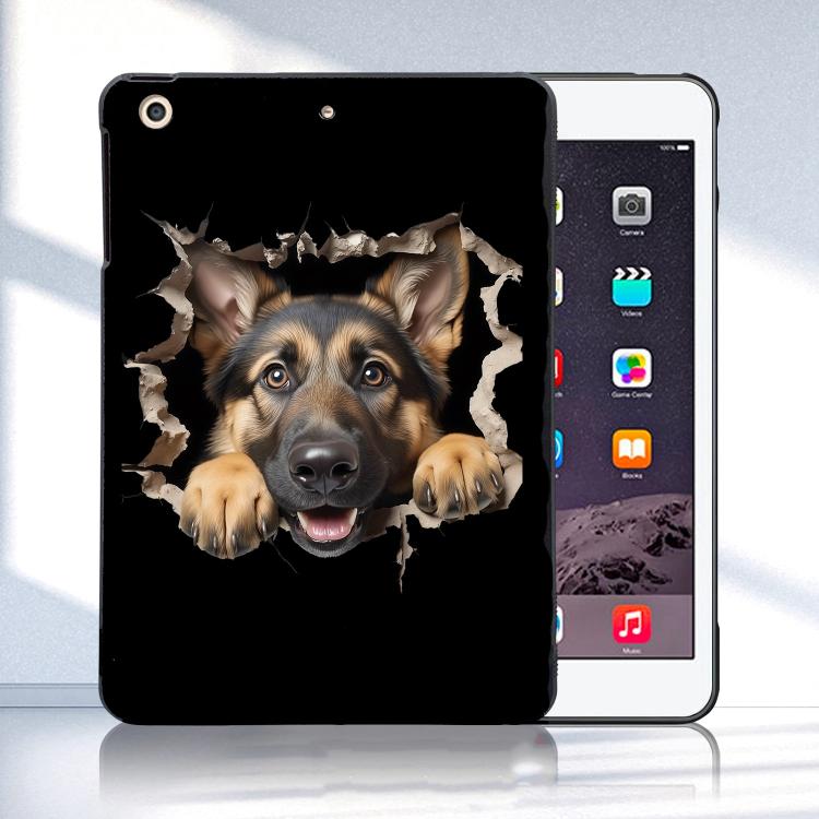 Custodia per tablet in TPU con motivo a colori, For iPad Air / Air 2 / 9.7 2017 / 2018, For iPad mini 3 / 2 / 1