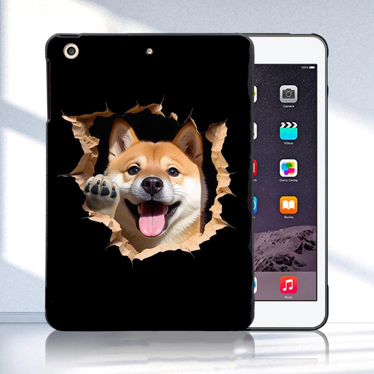 Custodia per tablet in TPU con motivo a colori, For iPad Air / Air 2 / 9.7 2017 / 2018, For iPad mini 3 / 2 / 1