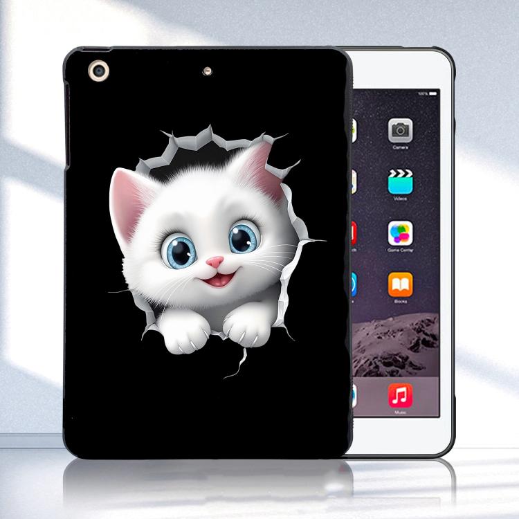 Custodia per tablet in TPU con motivo a colori, For iPad Air / Air 2 / 9.7 2017 / 2018, For iPad mini 3 / 2 / 1