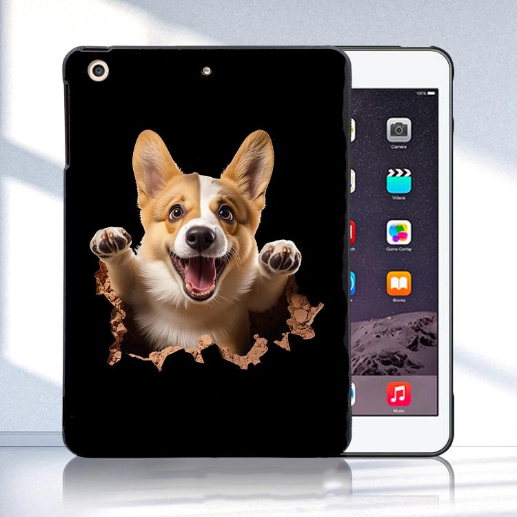Custodia per tablet in TPU con motivo a colori, For iPad Air / Air 2 / 9.7 2017 / 2018, For iPad mini 3 / 2 / 1