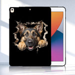 Custodia per tablet in TPU con motivo a colori, For iPad 10.2 2021 / 2020 / Air 10.5 2019, For iPad mini 5 / 4