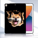 Custodia per tablet in TPU con motivo a colori, For iPad 10.2 2021 / 2020 / Air 10.5 2019, For iPad mini 5 / 4