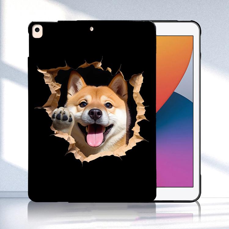 Custodia per tablet in TPU con motivo a colori, For iPad 10.2 2021 / 2020 / Air 10.5 2019, For iPad mini 5 / 4