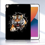Custodia per tablet in TPU con motivo a colori, For iPad 10.2 2021 / 2020 / Air 10.5 2019, For iPad mini 5 / 4