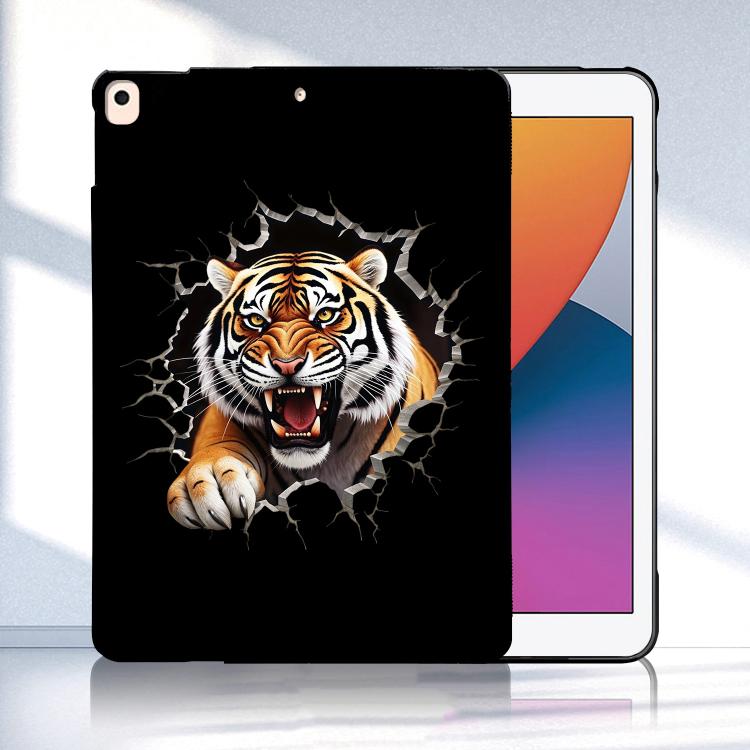 Custodia per tablet in TPU con motivo a colori, For iPad 10.2 2021 / 2020 / Air 10.5 2019, For iPad mini 5 / 4