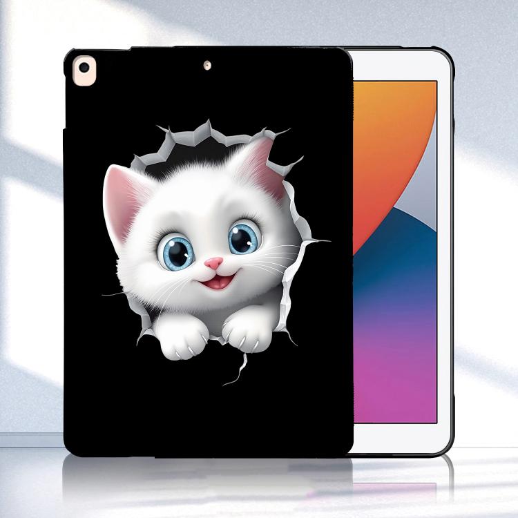 Custodia per tablet in TPU con motivo a colori, For iPad 10.2 2021 / 2020 / Air 10.5 2019, For iPad mini 5 / 4