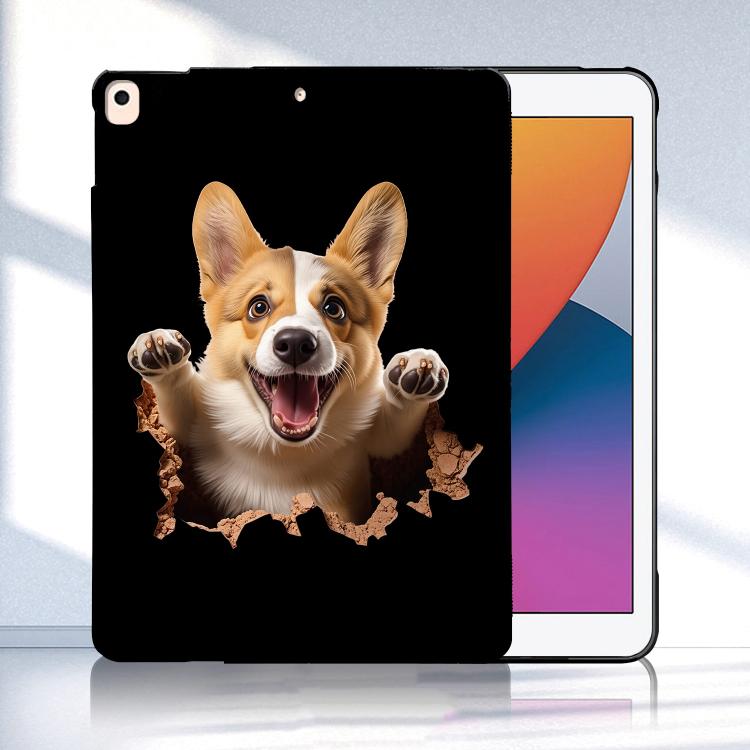 Custodia per tablet in TPU con motivo a colori, For iPad 10.2 2021 / 2020 / Air 10.5 2019, For iPad mini 5 / 4