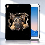 Custodia per tablet in TPU con motivo a colori, For iPad Air / Air 2 / 9.7 2017 / 2018, For iPad mini 3 / 2 / 1