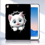 Custodia per tablet in TPU con motivo a colori, For iPad Air / Air 2 / 9.7 2017 / 2018, For iPad mini 3 / 2 / 1