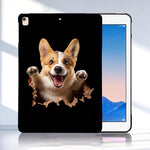 Custodia per tablet in TPU con motivo a colori, For iPad Air / Air 2 / 9.7 2017 / 2018, For iPad mini 3 / 2 / 1