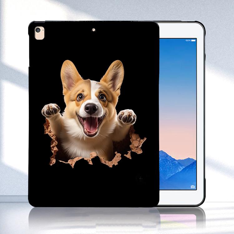 Custodia per tablet in TPU con motivo a colori, For iPad Air / Air 2 / 9.7 2017 / 2018, For iPad mini 3 / 2 / 1