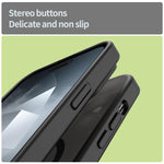 Custodia per telefono magnetica ibrida in PC TPU traslucido satinato con foro per fotocamera di precisione della serie Fanying, For iPhone 14 Pro Max, For iPhone 13 Pro Max