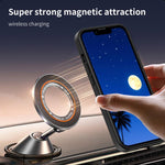 Custodia per telefono magnetica ibrida in PC TPU traslucido satinato con foro per fotocamera di precisione della serie Fanying, For iPhone 14, For iPhone 14 Pro