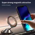 Custodia per telefono magnetica ibrida in PC TPU traslucido satinato con foro per fotocamera di precisione della serie Fanying, For iPhone 13 Pro, For iPhone 13