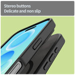 Custodia per telefono magnetica ibrida in PC TPU traslucido satinato con foro per fotocamera di precisione della serie Fanying, For iPhone 16 Pro, For iPhone 16 Plus