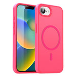 Custodia per telefono magnetica ibrida in PC TPU traslucido satinato con foro per fotocamera di precisione della serie Fanying, For iPhone 16e / 17e, For iPhone 17 Pro Max