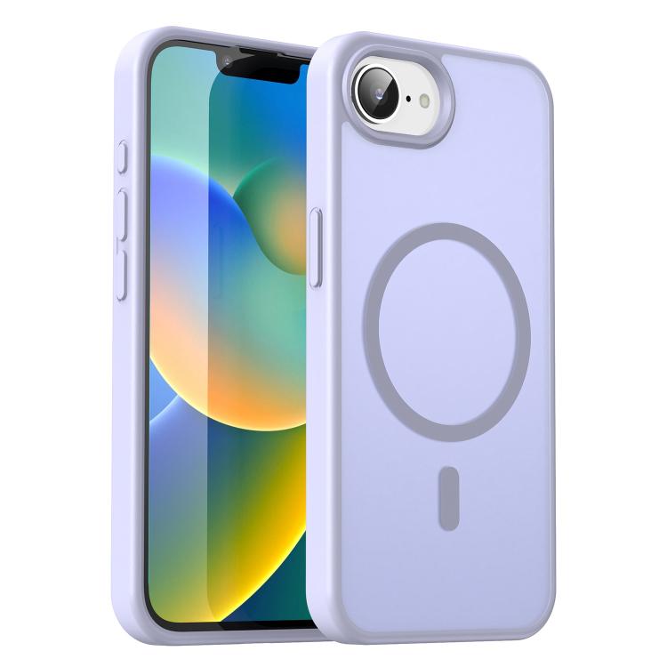 Custodia per telefono magnetica ibrida in PC TPU traslucido satinato con foro per fotocamera di precisione della serie Fanying, For iPhone 16e / 17e, For iPhone 17 Pro Max
