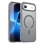 Custodia per telefono magnetica ibrida in PC TPU traslucido satinato con foro per fotocamera di precisione della serie Fanying, For iPhone Air, For iPhone 16 Pro Max