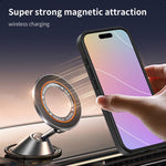 Custodia per telefono magnetica ibrida in PC TPU traslucido satinato con foro per fotocamera di precisione della serie Fanying, For iPhone 17 Pro, For iPhone 17