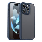 Custodia per telefono Fanying Series con foro per fotocamera di precisione, in PC ibrido TPU traslucido satinato, finitura ibrida TPU traslucida, ibrida in TPU., For iPhone 14, For iPhone 14 Pro
