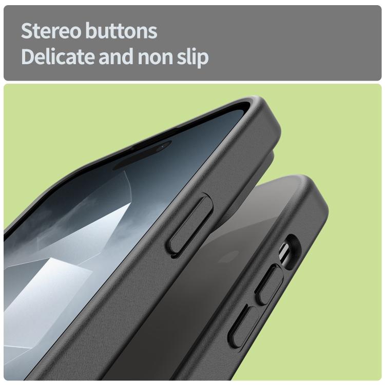 Custodia per telefono Fanying Series con foro per fotocamera di precisione, in PC ibrido TPU traslucido satinato, finitura ibrida TPU traslucida, ibrida in TPU., For iPhone 14 Pro Max, For iPhone 13 Pro Max