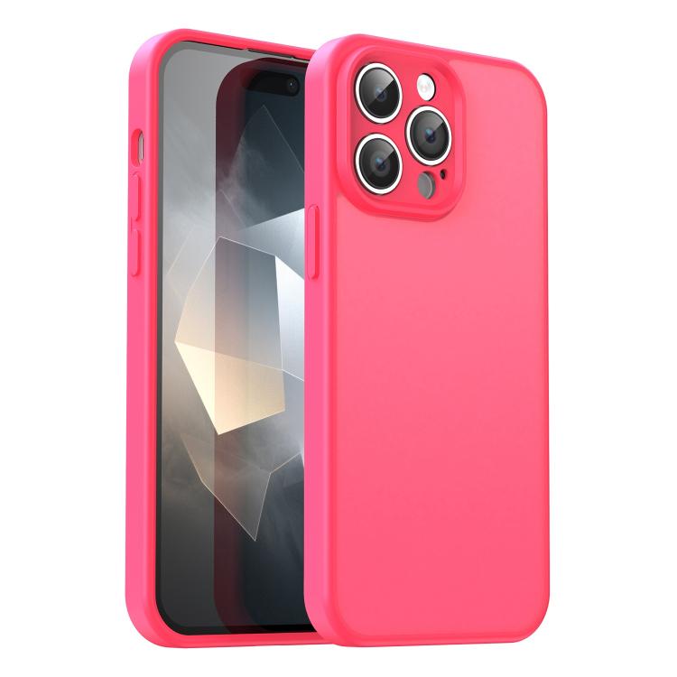 Custodia per telefono Fanying Series con foro per fotocamera di precisione, in PC ibrido TPU traslucido satinato, finitura ibrida TPU traslucida, ibrida in TPU., For iPhone 14 Pro Max, For iPhone 13 Pro Max