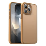 Custodia per telefono Fanying Series con foro per fotocamera di precisione, in PC ibrido TPU traslucido satinato, finitura ibrida TPU traslucida, ibrida in TPU., For iPhone 14 Pro Max, For iPhone 13 Pro Max