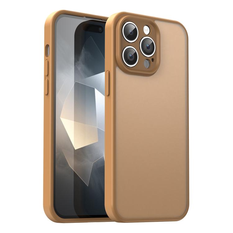 Custodia per telefono Fanying Series con foro per fotocamera di precisione, in PC ibrido TPU traslucido satinato, finitura ibrida TPU traslucida, ibrida in TPU., For iPhone 14 Pro Max, For iPhone 13 Pro Max